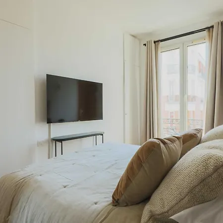 Charming Flat -1br-4p- 17e פריז